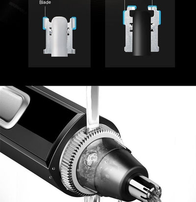 Cortador de Vello Nasal Eléctrico Portátil para Hombre - Image 16