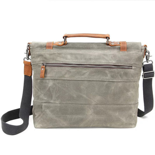 Bolsa de Hombro Retro Overflowing para Hombre - Image 7