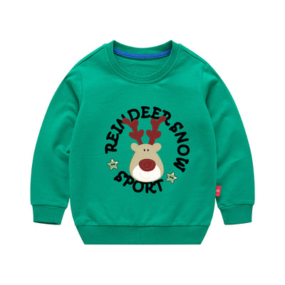 Sudadera Infantil Estilo Coreano Cuello Redondo para Niños - Image 6