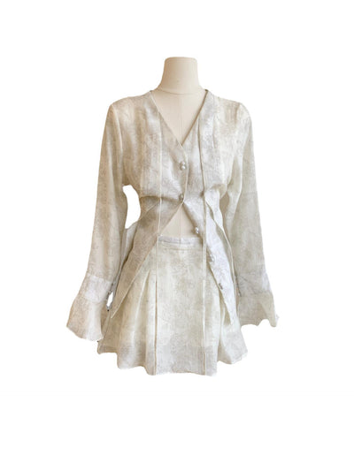 Blusa Tencel Estilo Chino para Mujer - Traje Moderno - Image 4