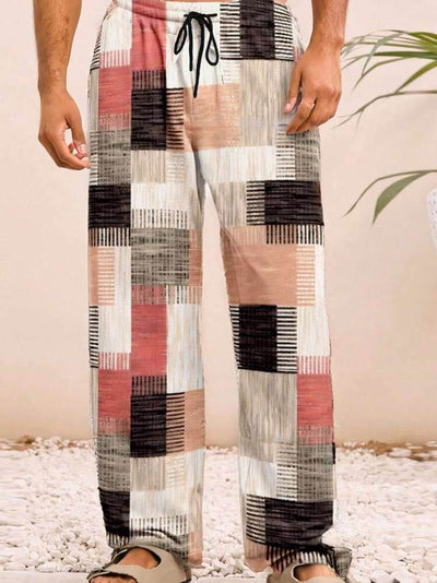 Pantalones Casuales para Hombre con Patrón Cuadros - Diseño Moderno y Versátil - Image 15