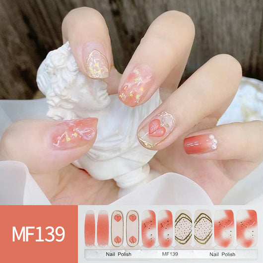 Pegatinas de Uñas Tulipanes Pintados a Mano - Image 25