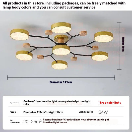 Lámpara de Techo Moderna Minimalista para Sala de Estar - Image 26