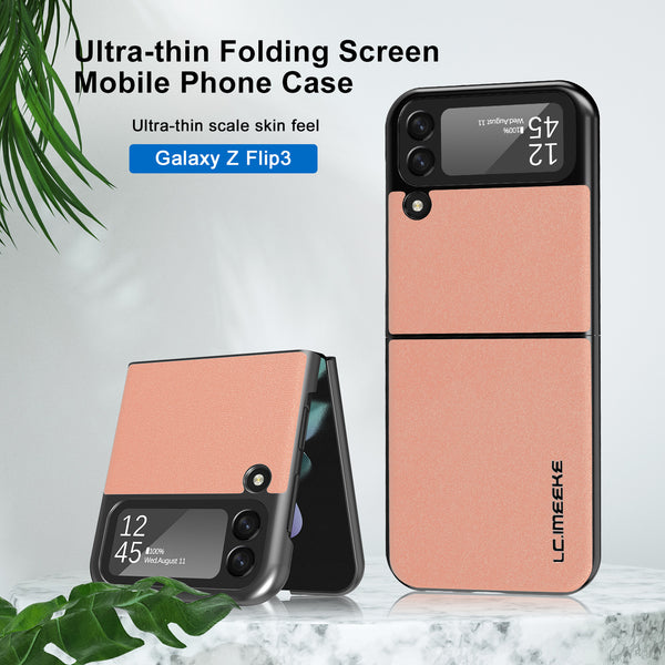 Funda de Cuero para Teléfono Plegable con Protección Total y Acabado Mate