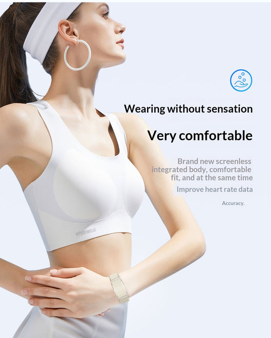 Pulsera Inteligente sin Pantalla para Monitoreo de Frecuencia Cardíaca, Oxígeno y Temperatura - Image 13