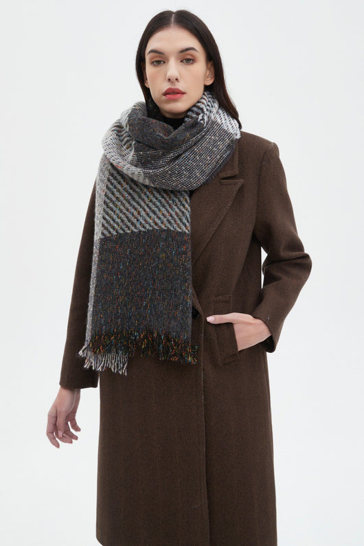 Bufanda Escocesa Unisex Grande - Abrigo Versátil para Todos - Image 30