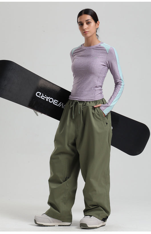Pantalones de Trabajo Sueltos Impermeables y Transpirables con Pierna Ancha - Image 22