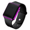 Morado Funda Negro Strap