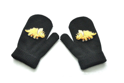 Guantes Tejidos Gruesos Para Niños Con Forro Cálido Y Diseño Animado - Image 5