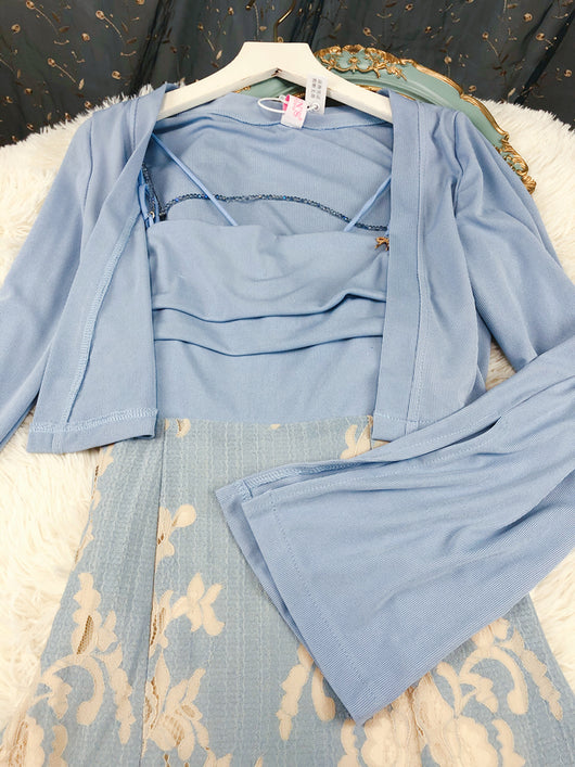 Vestido Romántico Retro Francés Seductor - Image 11