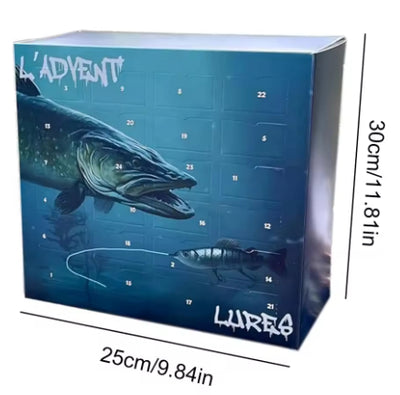 Calendario Caja Ciega Anzuelos Navideños - Hobby de Pesca Creativo - Image 12