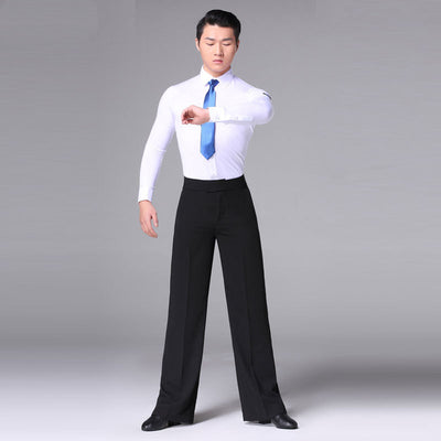 Pantalones de Baile Latino Moderno para Hombre - Image 12