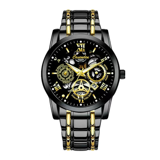 Reloj Deportivo Impermeable con Esfera Calada Luminosa para Hombre - Image 2