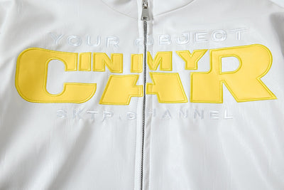 Chaqueta de Cuero PU Estilo Motociclista Americana con Parches - Image 7