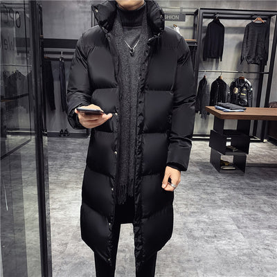 Chaqueta Casual de Algodón para Hombre con Cuello Alto - Image 3