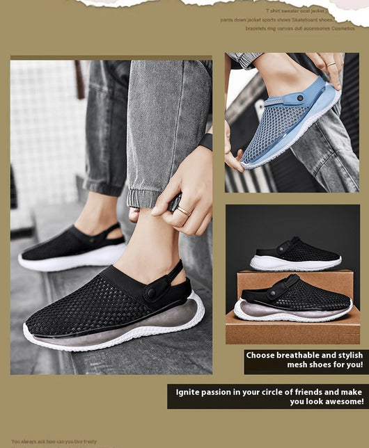 Sandalias Deportivas Tipo Mocasín para Hombre - Zapatos de Playa Transpirables sin Deslizamiento - Image 12