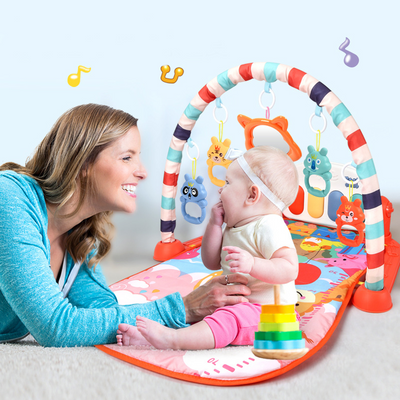 Piano Pedal Fitness para Bebés con Música y Juguete Interactivo