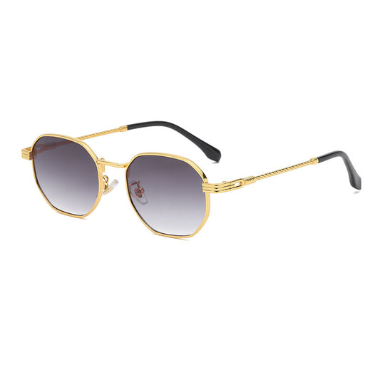 Gafas de Sol Retro con Patas Metálicas - Estilo Europeo y Americano - Image 2