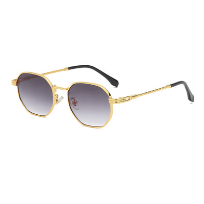 Gafas de Sol Retro con Patas Metálicas - Estilo Europeo y Americano - Image 2