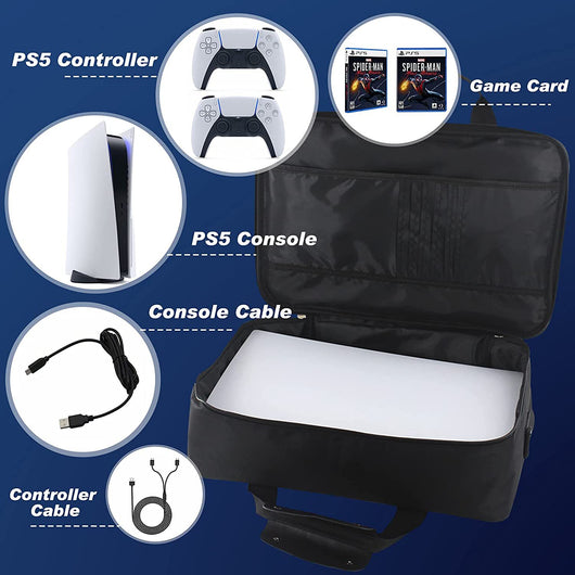 Bolsa Mensajero PS5 de Viaje - Almacenamiento Portátil Premium - Image 8
