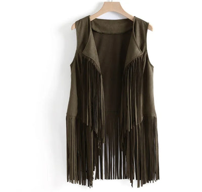 Chaleco Sleeveless con Borlas para Mujer - Image 17