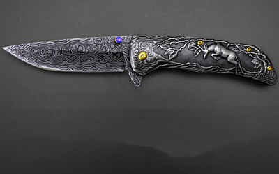 Cuchillo Plegable de Acero de Alta Dureza para Frutas - Image 13