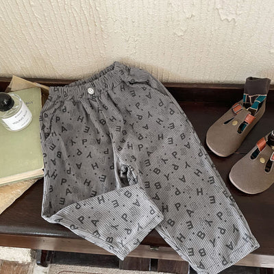 Pantalones de Pana Coreanos para Niños y Niñas - Image 12