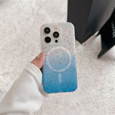 Funda Magnética de Silicona Líquida con Degradado de Colores - Image 16