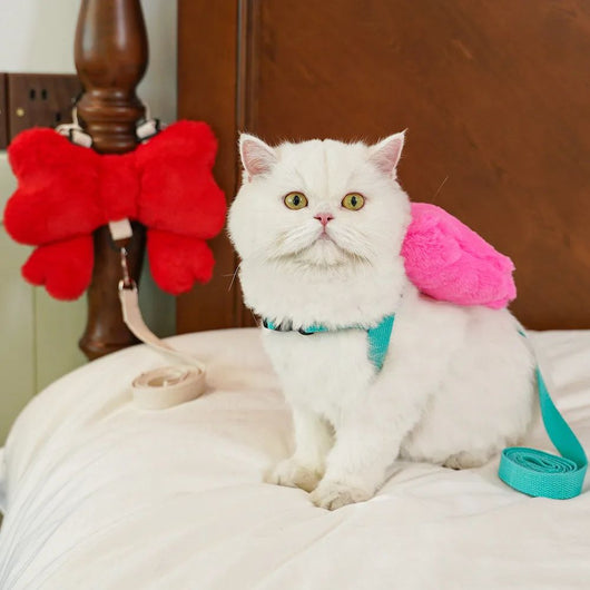Arnés de Paseo con Moño para Perros y Gatos - Mochila Portátil Adorable - Image 15