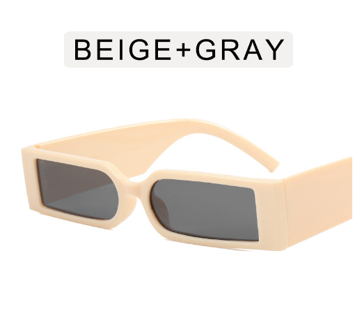 Gafas de Sol Vintage Rectangular Unisex - Estilo Hippie Designer - Image 14