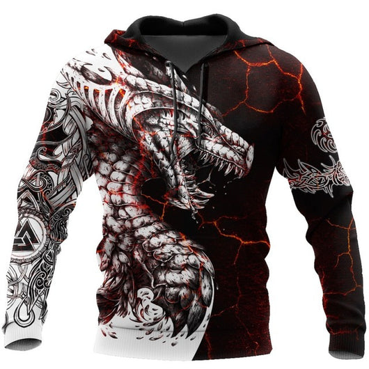 Sudadera Hombre Estampado Animal Street Style - Image 5