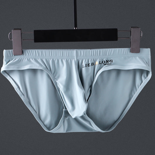 Calzoncillos Brief de Seda de Hielo para Hombre - Ropa Interior Sexy de Cintura Baja - Image 10