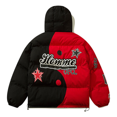 Chamarra Deportiva con Capucha y Detalles de Costura Personalizada - Image 2