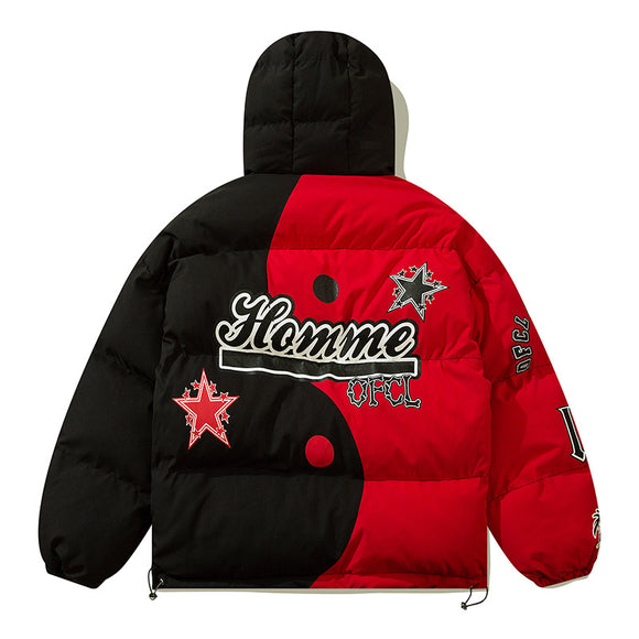 Chamarra Deportiva con Capucha y Detalles de Costura Personalizada