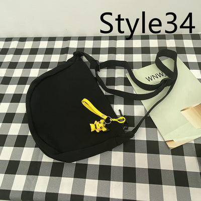 Bolsa Mensajero de Lona para Hombre - Bolso de Hombro Ligero y Versátil - Image 35