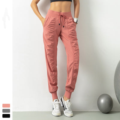 Pantalones deportivos ajustables para running y fitness - Image 9