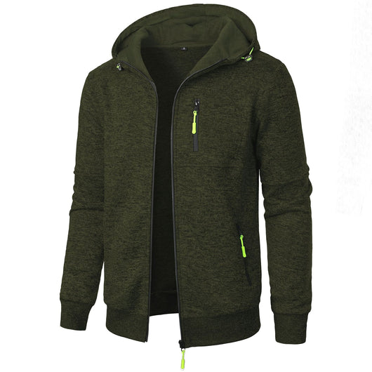 Cardigan Deportivo con Capucha Jacquard para Hombre - Image 16