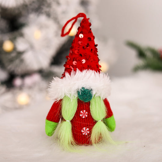 Muñeca Navideña Luminosa sin Rostro - Decoración Festiva Forest Man - Image 9