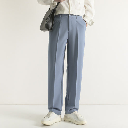 Pantalón de Traje Recto Casual Holgado para Hombre - Image 21