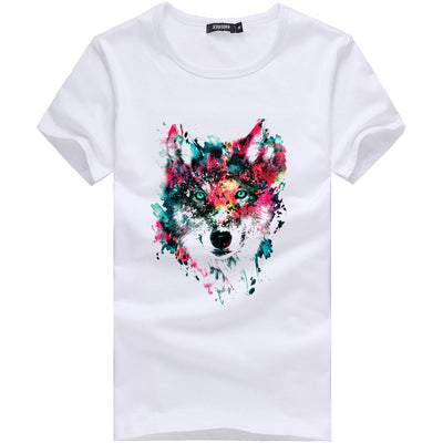 Camiseta Manga Corta 3D Cuello Redondo para Hombre - Tallas Grandes - Image 11