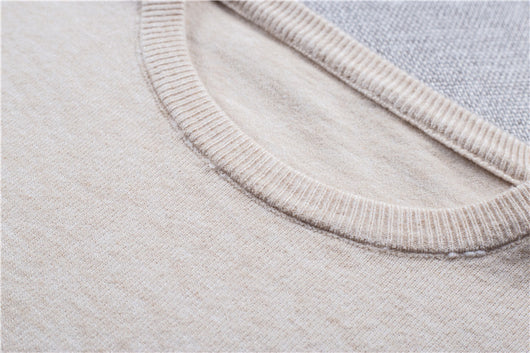Suéter Clásico de Cuello Redondo para Hombre en Colores Lisos - Image 19