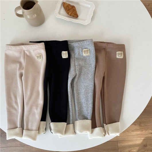 Leggings Deportivos para Niña con Forro Polar - Cómodos y Versátiles - Image 4