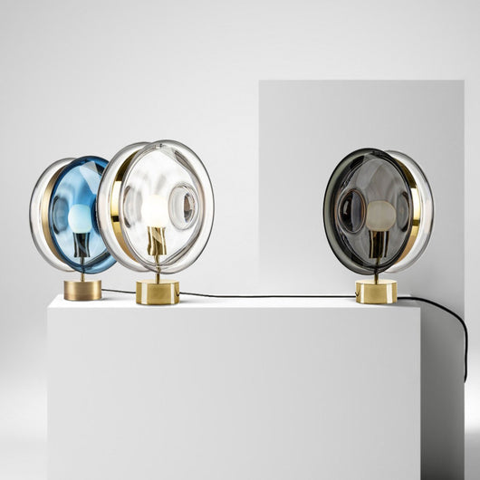 Lámpara de Mesa de Cristal Diseño Minimalista para Dormitorio y Sala - Image 10