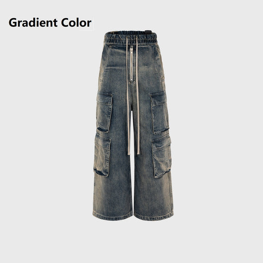 Jeans Pantalón Ancho Unisex de Moda Contemporánea - Image 8