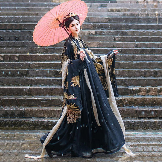 Conjunto de Traje Negro Brillante con Mangas Largas para Parejas - Image 8