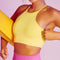 Roupa Esportiva Feminina de Manga Longa Sem Costura para Yoga e Fitness