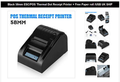 Impresora Térmica POS-5890T para Supermercados y Comercios - Image 6