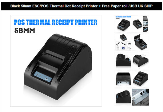 Impresora Térmica POS-5890T para Supermercados y Comercios - Image 6