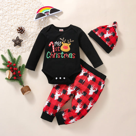 Conjunto Infantil Estampado Casual sin Capucha - Image 11
