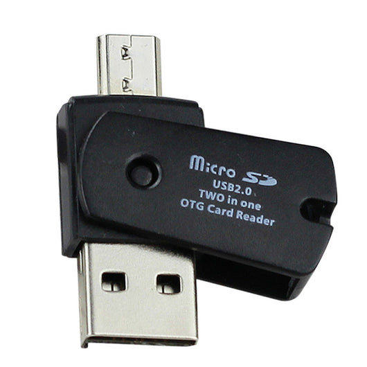 Lector de Tarjetas TF USB 2.0 Giratorio 2 en 1 con OTG para Android - Image 14
